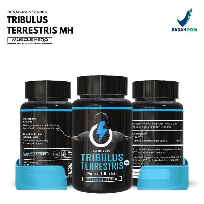 Tribulus Terrestris Kapsul - Testo Booster Pembentuk Otot & Vitalitas