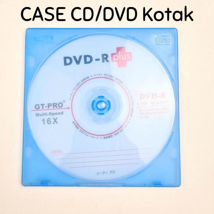DVD Case / CD Case / Cd Kotak / Tanpa Cover Plastik TOPLA