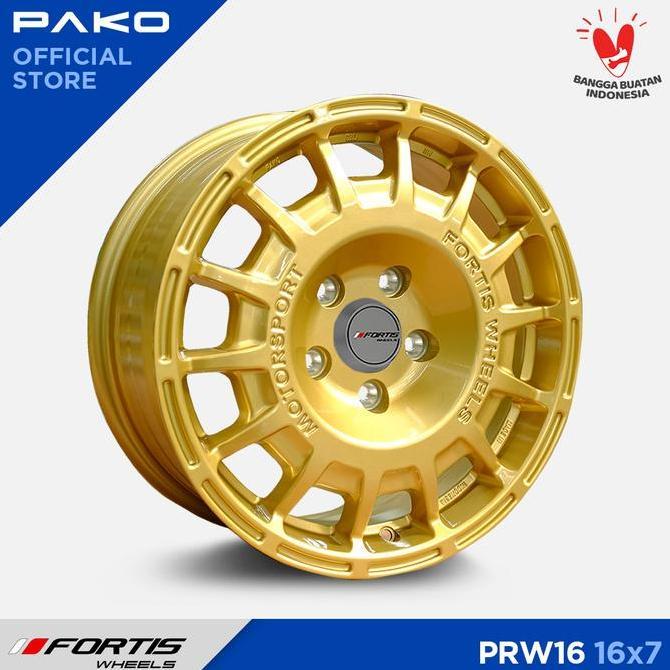 Terlaris Velg Mobil Fortis Wheels Prw Type 1 Ring 16 - Pako Wheels