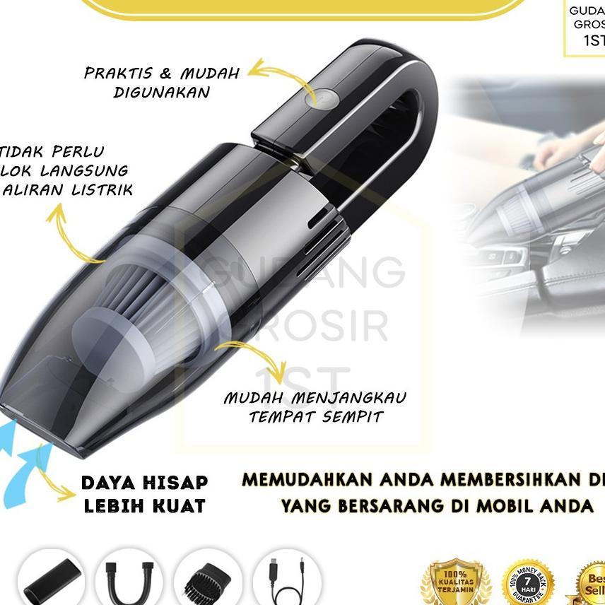 Penyedot Debu Mobil Portabel | Alat Penyedot Debu Portable | Mini Portable Vacuum Cleaner