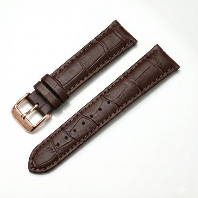 Strap Jam Tangan 18 mm Leather