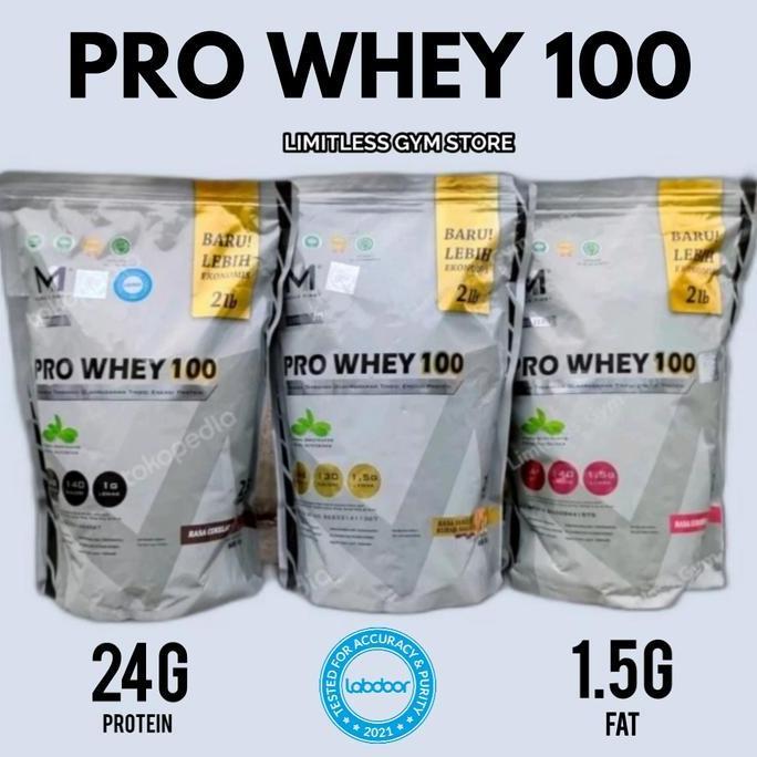 Muscle First Pro Whey 100 2 Lbs Lb M1 Prowhey Susu Protein Gym Fitness Bpom