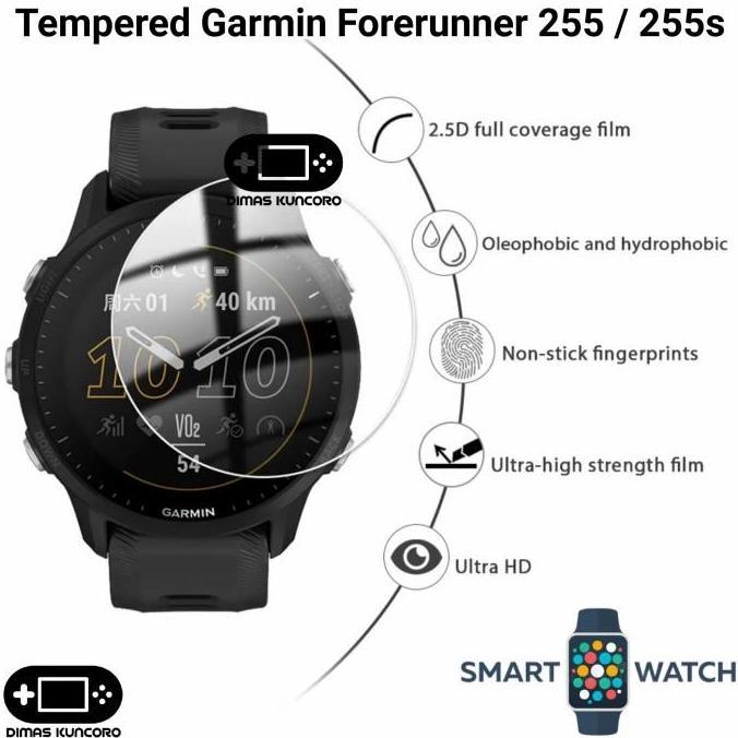 Tempered Garmin Forerunner 255 255s antigores screen protector glass fr 255 255s