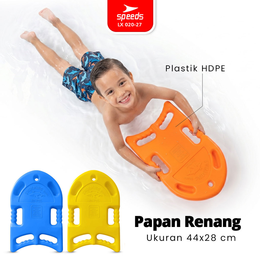 SPEEDS Papan Pelampung Renang  Papan Seluncur Anak Swimming Board Anak Papan Latihan Kick Board Pool