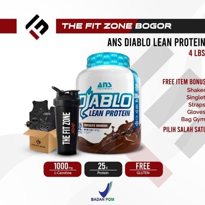 Ans Performance Diablo Protein 4 Lbs Whey Protein + Fat Loss Formula