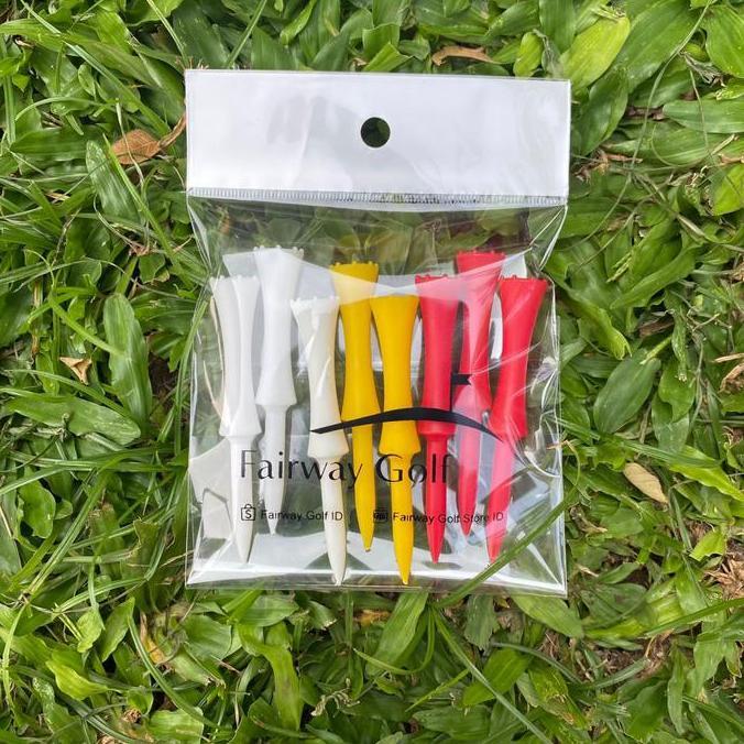 Bastone- Golf Plastic Castle Tee Long 7.8Cm Tee Plastik Panjang Castle Tee-774