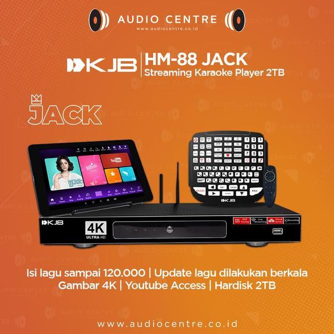 KJB HM-88 HM88 HM 88 JACK STREAMING KAROAKE PLAYER