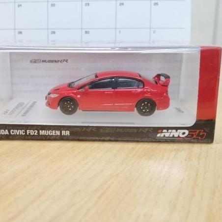 Inno64 Honda Civic FD2 Mugen RR Red