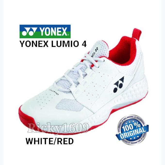 SEPATU TENIS YONEX LUMIO 4 - POWER CUSHION - ORIGINAL YONEX