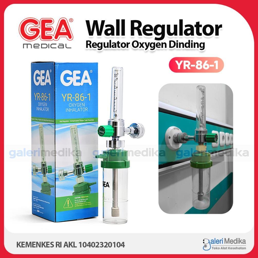 Regulator Oksigen Dinding GEA YR-86-1 - Oxygen Inhalator GEA YR-86-1