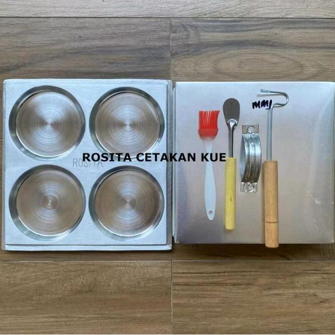 Cetakan Kue Martabak Lipat/Bolu Lipat/Pizza Mini 11,8Cm Mmjb Allshop