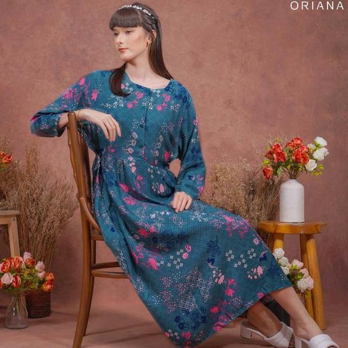 ORIANA JENITA Series | Daster Bumil Busui Friendly Lengan Panjang (TERBAIK) (TERBARU) (TERMURAH)