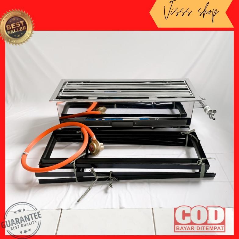 NOREVASHOP PERANGKAT MEMANGGANG ALAT PANGGANG BAKARAN PANGGANGAN GAS SERBAGUNA GRILL PAN ORIGINAL