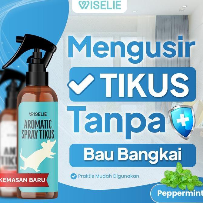 Wiselie - Semprotan Pengusir Tikus Alami Obat Pengusir Anti Tikus Ampuh Disinfectant Spray
