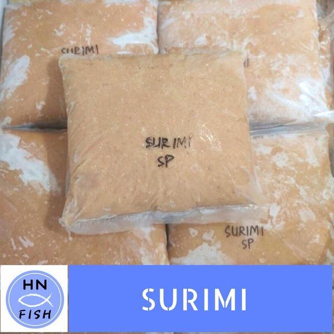 Cibo- Ikan Giling Surimi Super 1Kg / Ikan Surimi / Daging Ikan Krisi Giling
