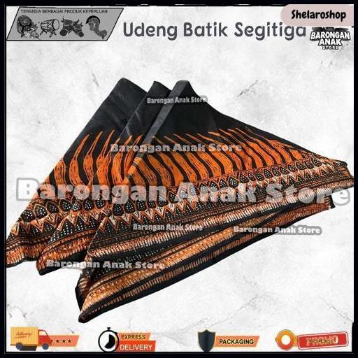 Barongan Anak Store Udeng Banyuwangi Bentuk Segitiga Murah Meriah