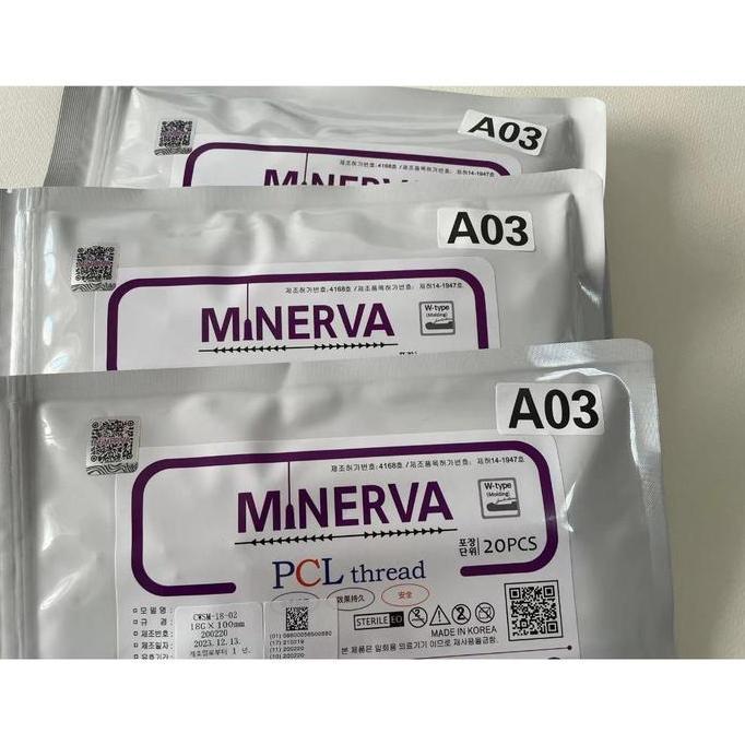 Retail:Minerva Benang  Wajah Pcl 18G*100Mm  Molding/Fishbone/2Benang