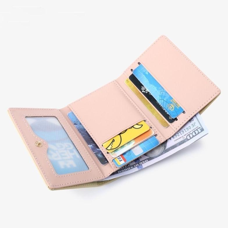 100% Aman Dompet Lipat Giraffe Dompet Mini Lucu Dompet Koin Korean