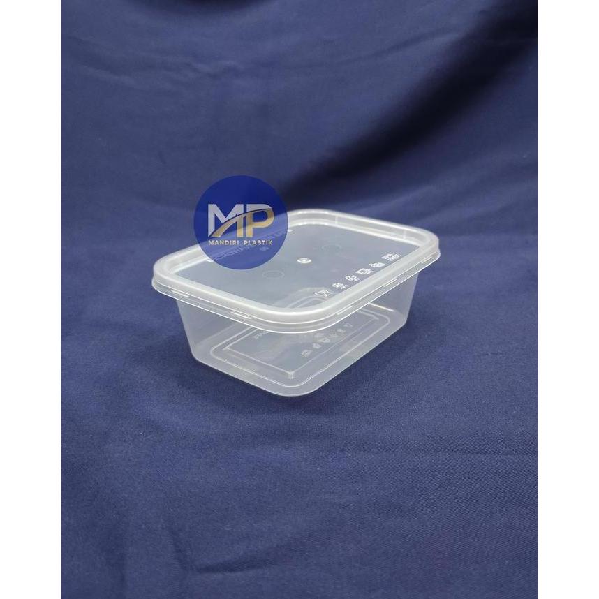 Thinwall Food Container Kotak Kecil 200ml / Cup Plastik Puding Jelly 200ml -25set
