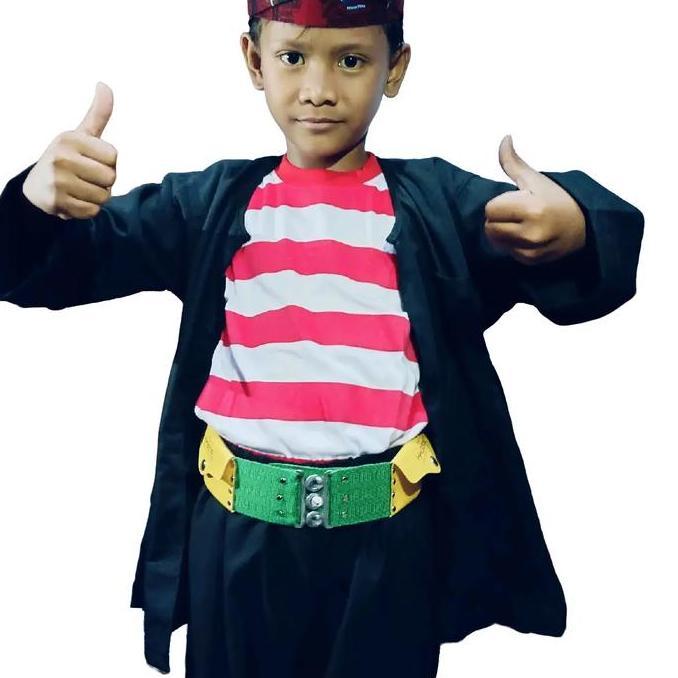 BAJU ADAT MADURA ANAK+SABUK BAJU SAKERA ANAK+SABUK