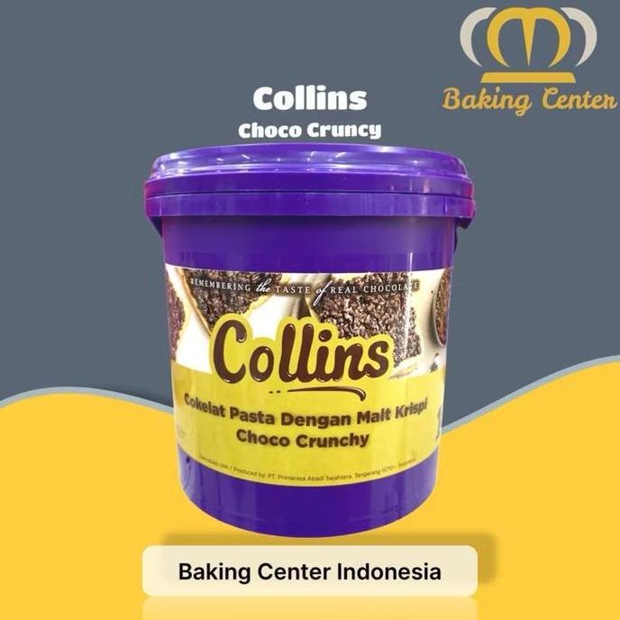 Collins Choco Crunchy 1kg Cokelat Pasta Chocolate