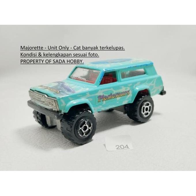 MAJORETTE 4X4 JEEP CHEROKEE PLESIOSAURUS UNIT ONLY CADATOYS