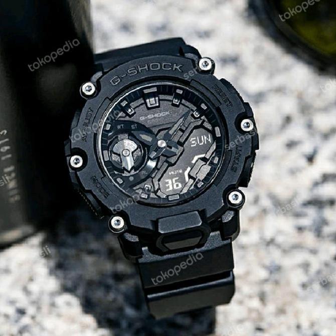 Jam G-Shock GA2200BB / GA-2200BB-1ADR Original
