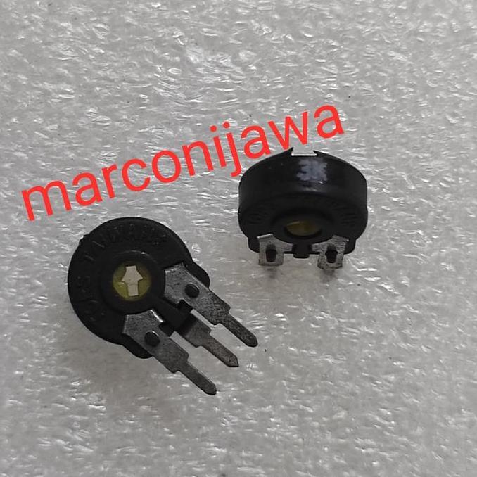 trimpot VR 3K hitam berdiri