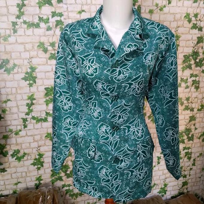Seragam Pkk Atasan Dan Setelan Rok Sepan Baju Batik  Wanita Pkk Nasional ,Bahan Baby Touch ,Tangan P