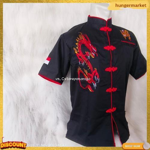 Baju Bordir Motif Celeng / Baju Barong / Kaos Barong / Barongan / Reog / Pecut / Pecut Bopo / Devil 