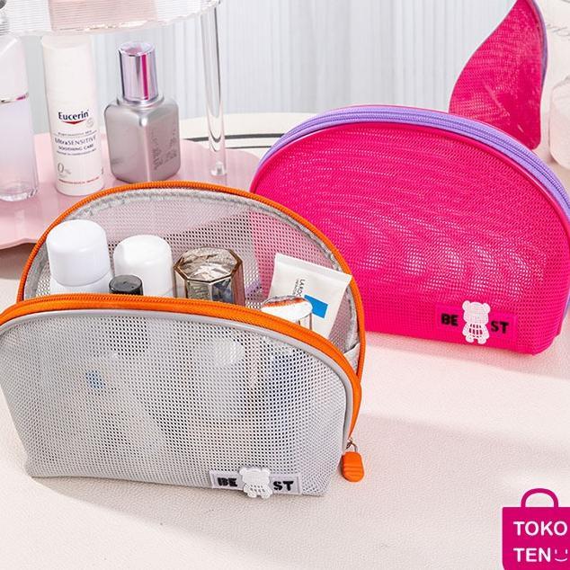 Tokoten - Tas Make Up Lucu - Tas Kosmetik Mini - Tas Kosmetik Import Tm005