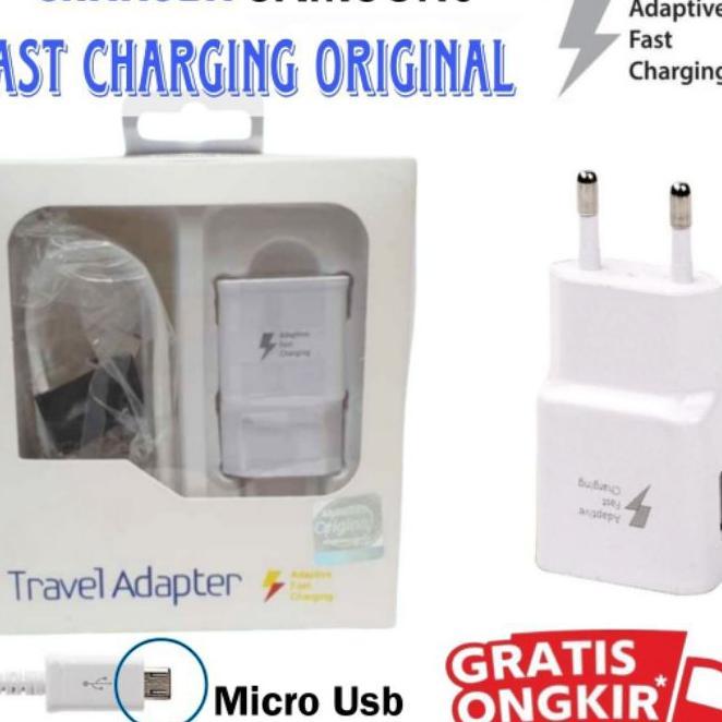 Charger Micro Usb Fast Charging Original Casan Carger Cas Hp Samsung A03 A02 J2 J4 J5 J7 Prime Ori