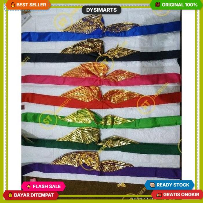 Udeng Pencak Silat Udeng Bali Udeng Seni Ikat Kepala Setengah Jadi Termurah Bisa Cod Harga Pelajar