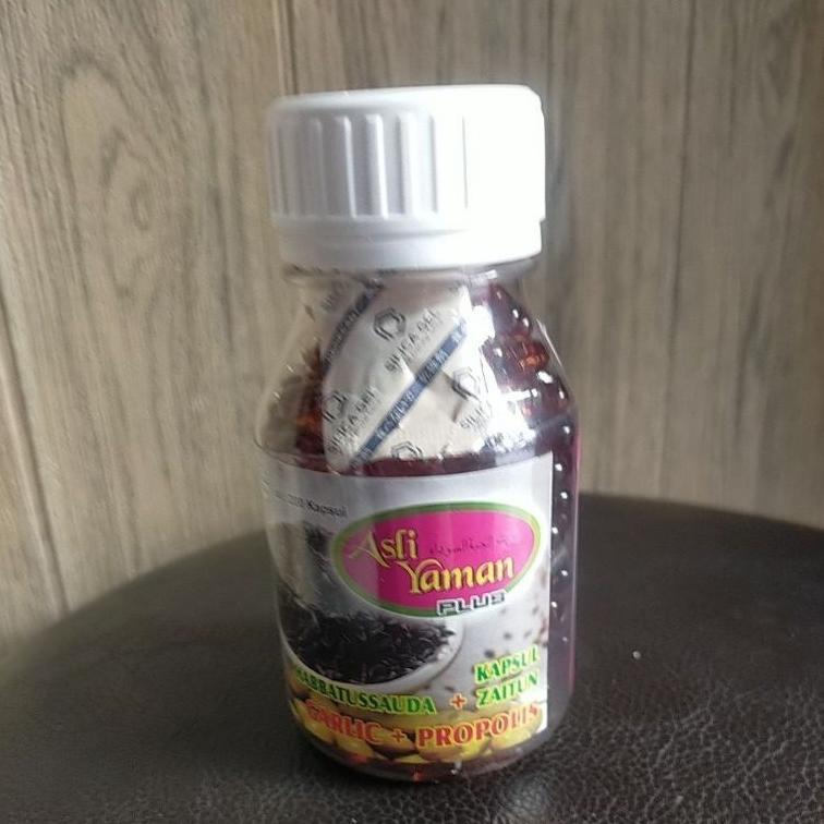Habbatussauda Asli Yaman 4 In 1 Plus Garlic