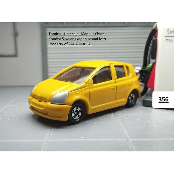 TOMICA NO 110 TOYOTA VITZ YARIS KUNING PLARAIL CAMPAIGN LIMITED EDITION UNIT ONLY CADATOYS