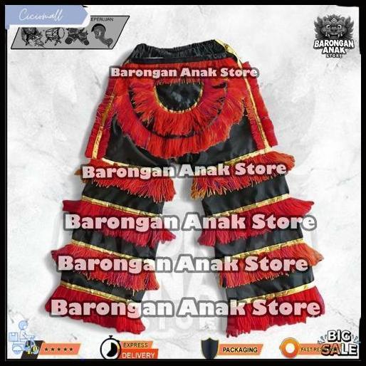 Barongan Anak Store Celana Barongan Anak Sd Smp Warna Merah Hijau Biru Hitam Putih Langsung Kirim