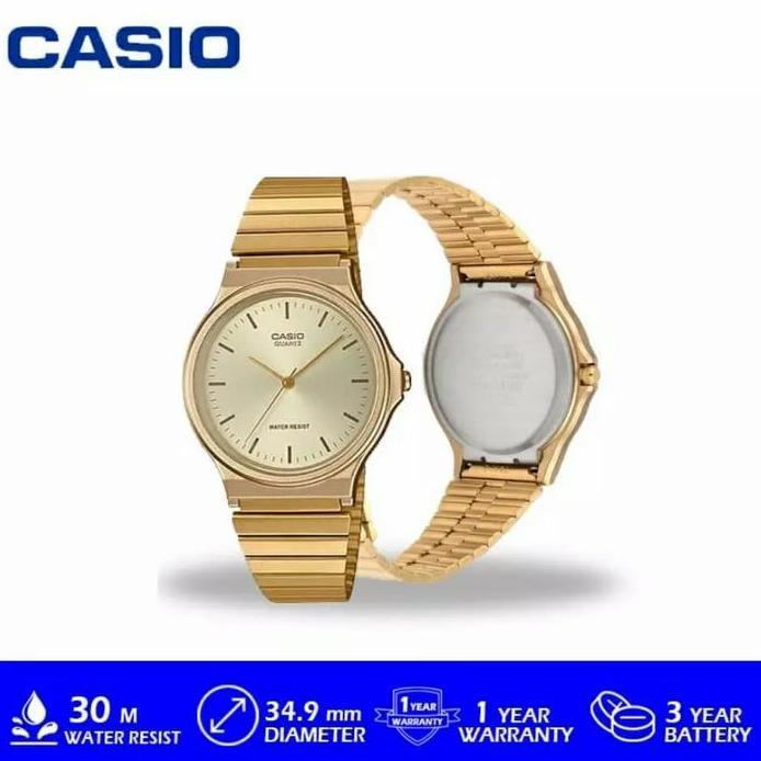 JAM CASIO UNISEX MQ24G / MQ-24G-9E ORIGINAL BERGARANSI