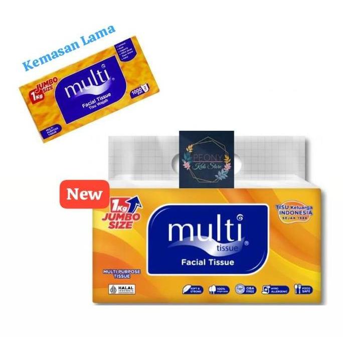 Tissue multi 1000gr / tisu facial multi 1kg/ tisue wajah serbaguna kiloan/ tisu 1 kg