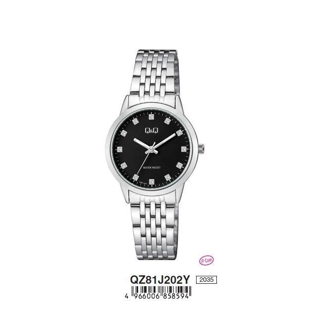 Jam Tangan Wanita Q&Q QnQ QQ Analog Rantai Gold QZ81 Original