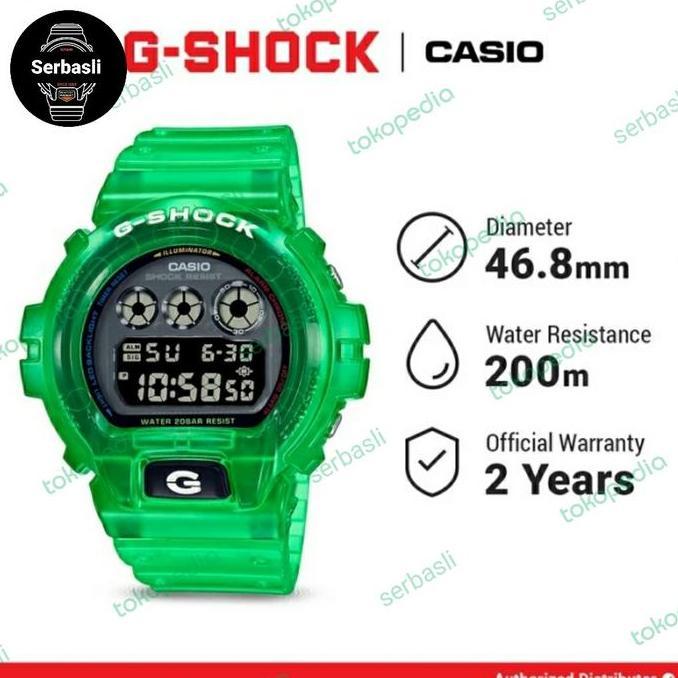 JAM CASIO G-SHOCK DW-6900JT-3DR / GSHOCK DW6900JT ORIGINAL BERGARANSI