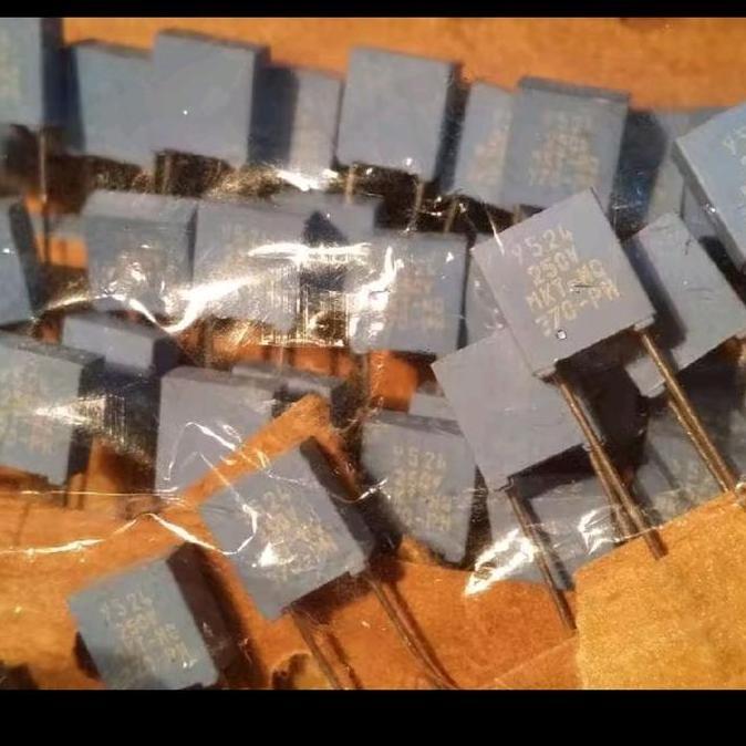 CAPACITOR MKT 0.022 22N 22NF 22 NF 250V 22N/250V 223 22 NF 22NF 250V PHILIPS SAF12