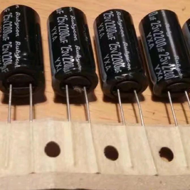 ELKO ELCO 2200UF/25V 2200UF 25V YXA SERIES RUBYCON SAF12