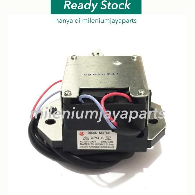 DRAIN MOTOR MESIN CUCI 1 TABUNG SANYO / RESPOUND SWITCH XPQ-6 / ALAT ONDERDIL SPARETPART MESIN CUCI 