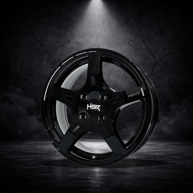 Terlaris Velg Mobil Ring 15 Racing Palang 5 Pcd 4X100 Lebar 6,5  Pente Hsr