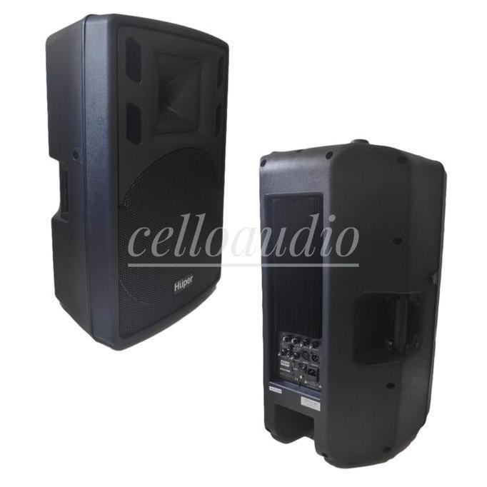 fahmifahstore / Speaker Aktif 15 Inch Huper 15HA400 (Satuan) Active Speaker 15" Diskon