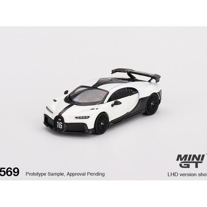 MINIGT 569 Bugatti Chiron Pur Sport White Diecast MGT