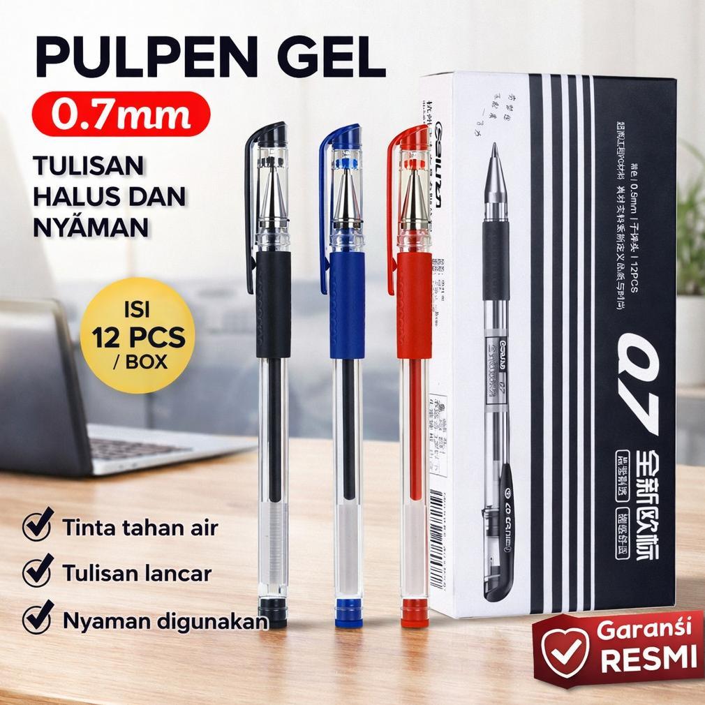PULPEN LUSIN GEL / COD 1 LUSIN PULPEN GEL / PULPEN AIR BERBAGAI WARNA