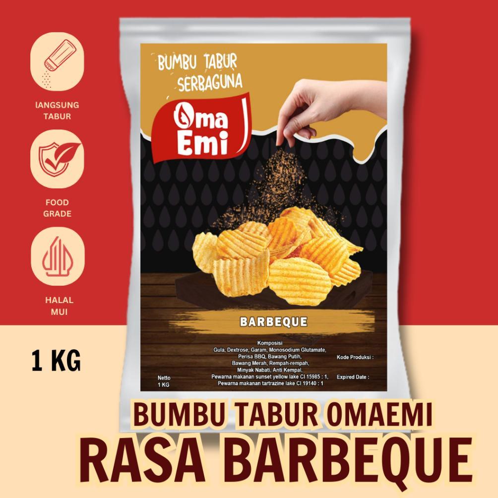 Bumbu Tabur Barbeque OmaEmi 1 Kg Halal