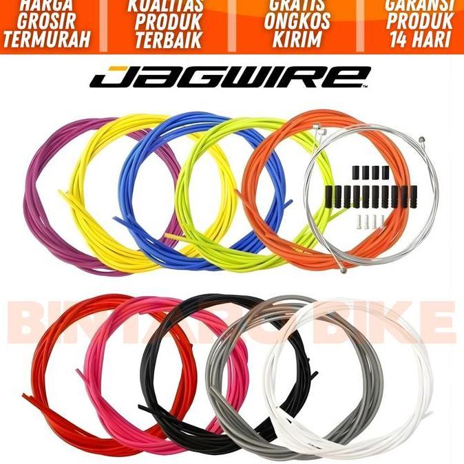 Kabel Set JAGWIRE Rem Shifter Cable Set Sepeda Lipat MTB Roadbike BMX Fixed Gear DLL