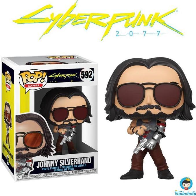 Funko POP Cyberpunk 2077 - Johnny Silverhand with Guns & Sunglasses